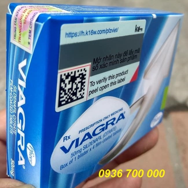 Thuốc viagra 50mg chính hãng