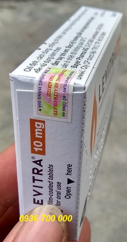 Buy mua bán thuốc levitra 10 20 mg chính hãng hàng xịn Bayer 